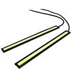 2 шт. Автомобильные светодиодные полосы 17 см COB лампы Авто дневные ходовые огни, Габаритные огни Мотоцикл Внешний Водонепроницаемый Декоративная 12V СИД окружающего бар