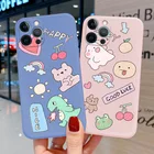Чехол для Iphone 11, чехол для Iphone 12 Pro Max, чехол для Iphone 11 12 Mini 7 8 6 6s Plus XR XS Max SE 2020, мягкий ТПУ мультяшный чехол-накладка