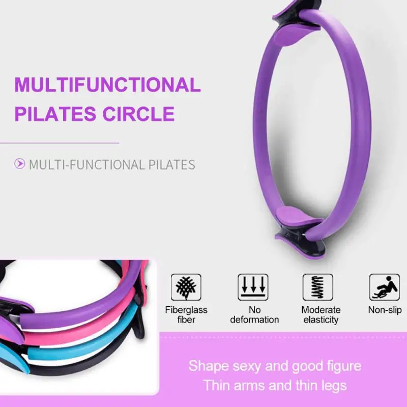 

Yoga Pilates Ring Professional Training Muscle Yoga Circle For Workout Gym Home Accessories Exercise Fitness Sport Resistance