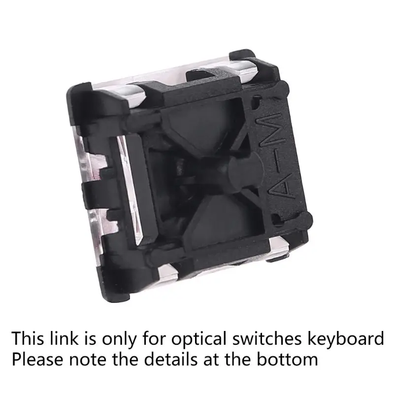 

Gateron Optical Switch Interchange Optical Switch Mechanical Keyboard SK61 SK64 Blue, Red, Brown, Black,Yellow,Whit Axis