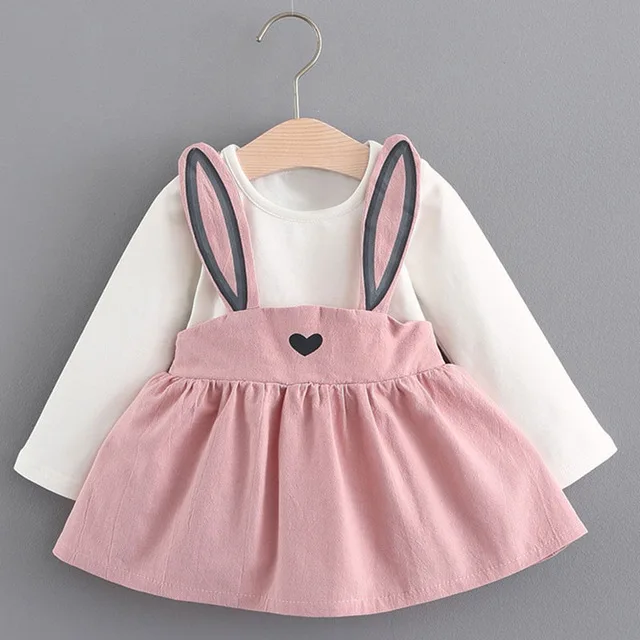 AX248 Pink Bear Leader/комплекты одежды для малышей г. Одежда для маленьких девочек кружевное платье с цветочным рисунком для девочек Детские вечерние платья принцессы с вышивкой, 2 шт - Цвет: AX248 Pink