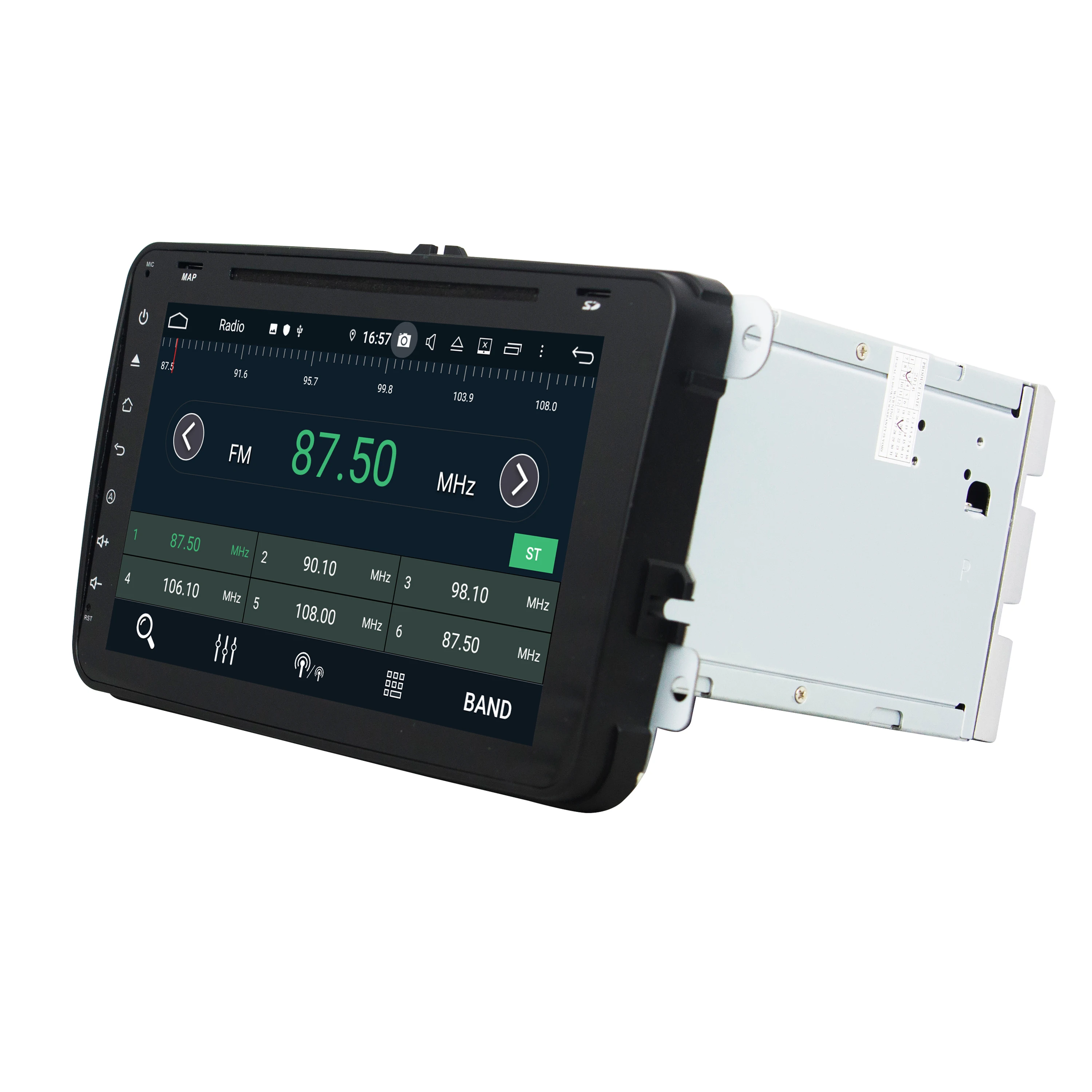 8 &quotPX6 Android 9 0 автомобильный Raido для Skoda Octavia II III FABIA SUPERB Audio 2 Din стерео