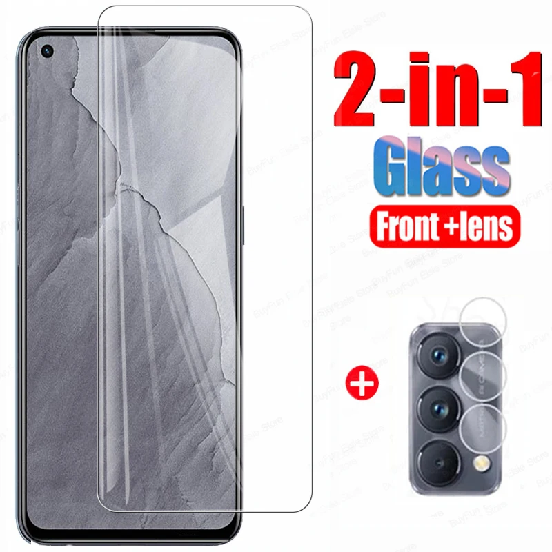 

Закаленное стекло 2 в 1 для объектива и экрана Oppo Realme GT Master