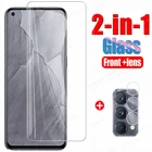 Закаленное стекло 2 в 1 для объектива и экрана Oppo Realme GT Master