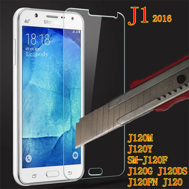 

HD Tempered Glass fOr Samsung J1 2016 GLAS SKLO Screen Protector film fOr samsung J120M J120Y SM-J120F J120G J120DS J120FN J120