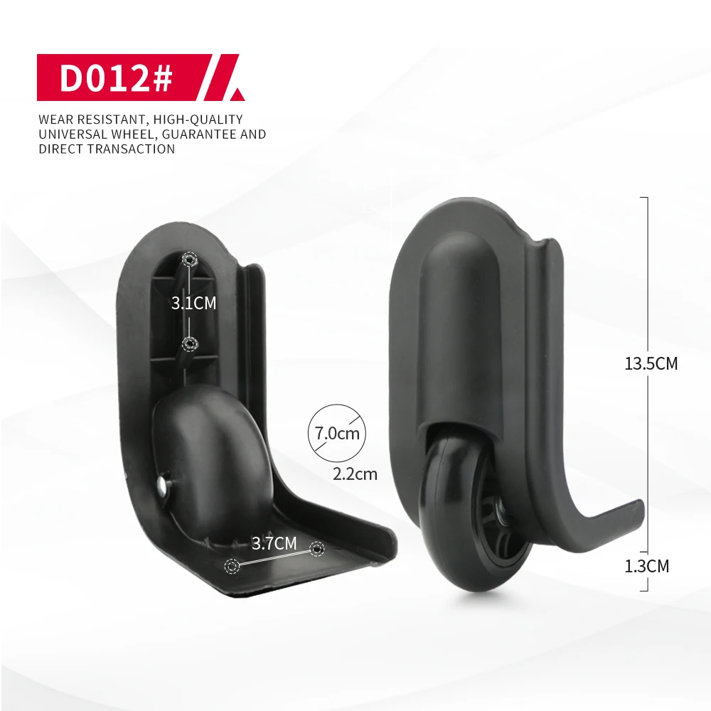 DiLong D012 Luggage wheel universal replacement wheel accessories trolley password suitcase roller wheel luggage sliding casters
