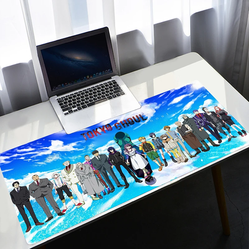 

Anime Tokyo Ghoul Mouse Pad Large Non-skid Mouse Pad Carpet Gaming Mousepad Laptop Mousepad Keyboard Mat Office Desk Manga Mats