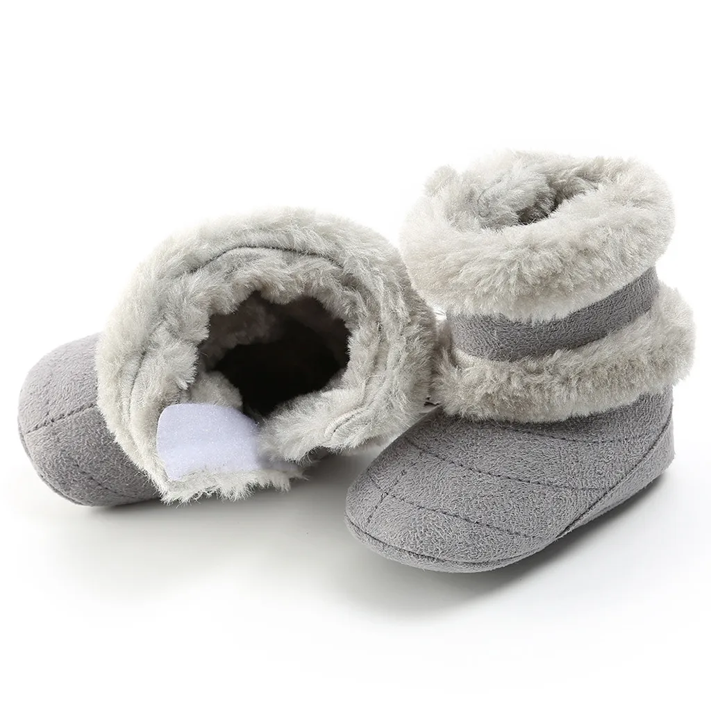 Winter Baby Shoes детская обувь Baby Boots Keep Warm Infant Newborn Baby Girls Boys Outdoor Shoes First Walkers Shoes#0