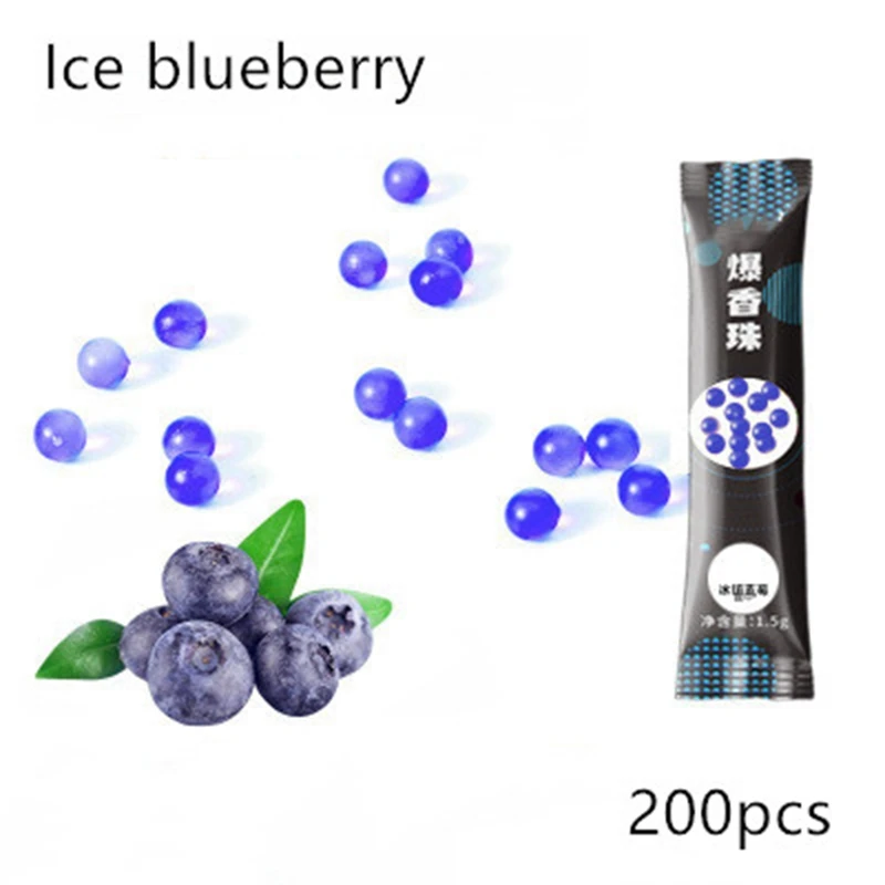 200pcs Cigarette Pops Fruit Menthol Capsule powerful Mint beads flavor Explosion Blast Ball For holder Filter Smoking Accessory | Дом и сад