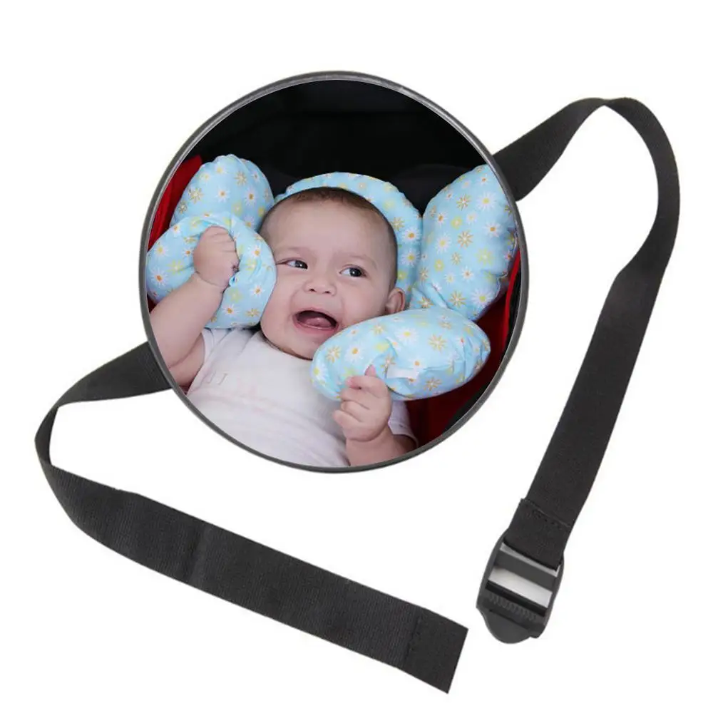 Детское зеркало для безопасности в автомобиле регулируемое переднее и заднее