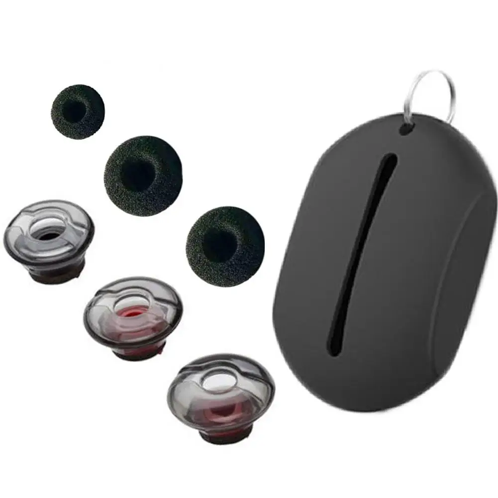 

HOT SALE!3PCS Replacement Eartips Kit with Case for Plantronics Voyager 5200 5220