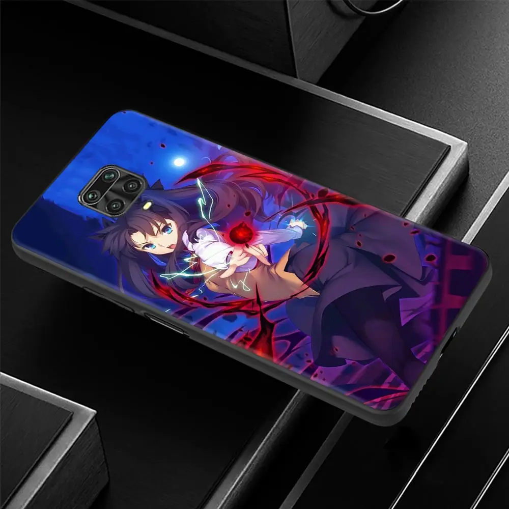 Чехол Fate Zero Tohsaka Rin для Xiaomi Redmi Note 10 Pro Max 5G 9 4G 9T 9S 8 8T 7 чехол K40 Plus 9A 9C оболочка |