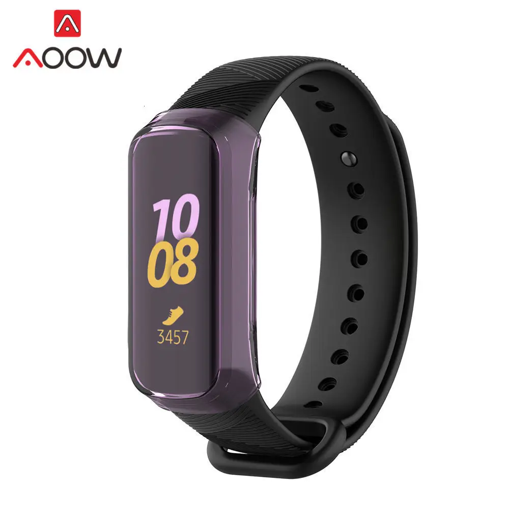 Мягкий ТПУ прозрачный защитный чехол для samsung Galaxy Fit-e R375 защитный чехол умных часов крышка оболочки ремешок аксессуары