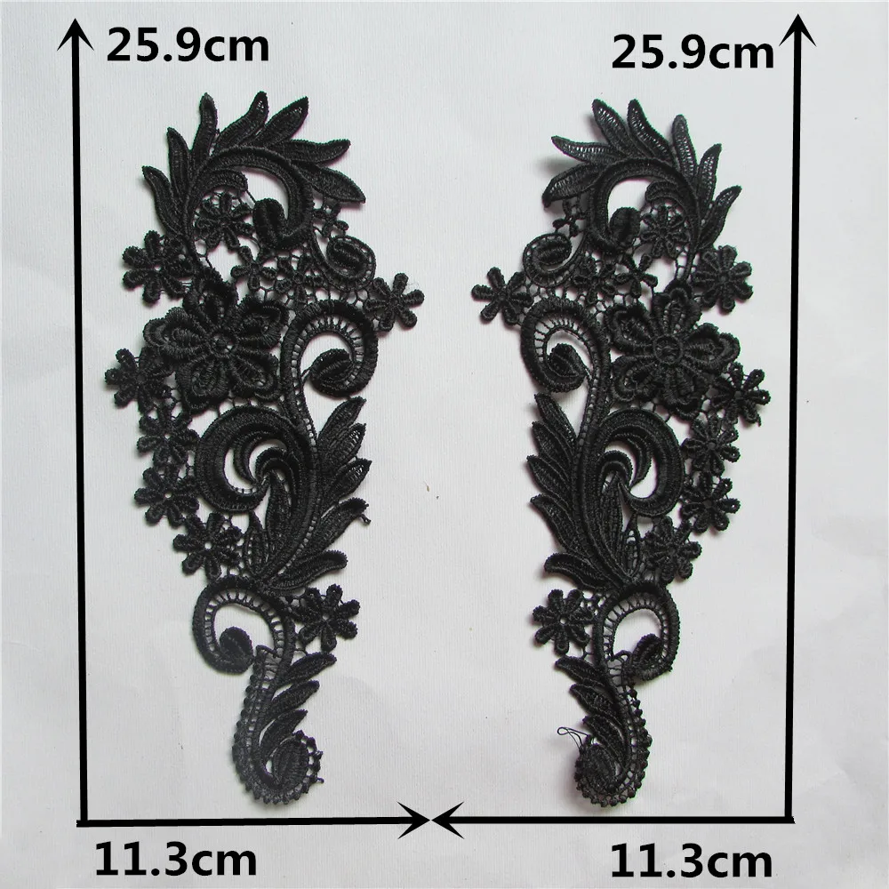 New arrive High quality Embroidery Lace Collar DIY A Pair For Sale Neckline Clothing Sewing Accessory Craft supplies YL211-YL261 | Дом и сад