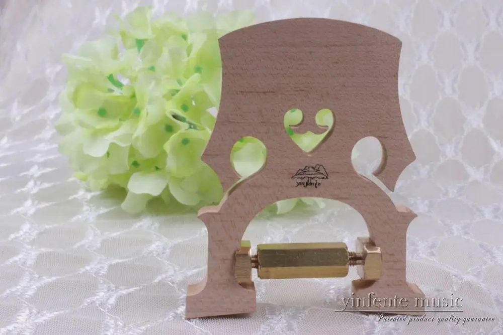

luthier tool 1pcs Cello Bridge Foot Brace Brass Metal 4/4 3/4 size Adjustable