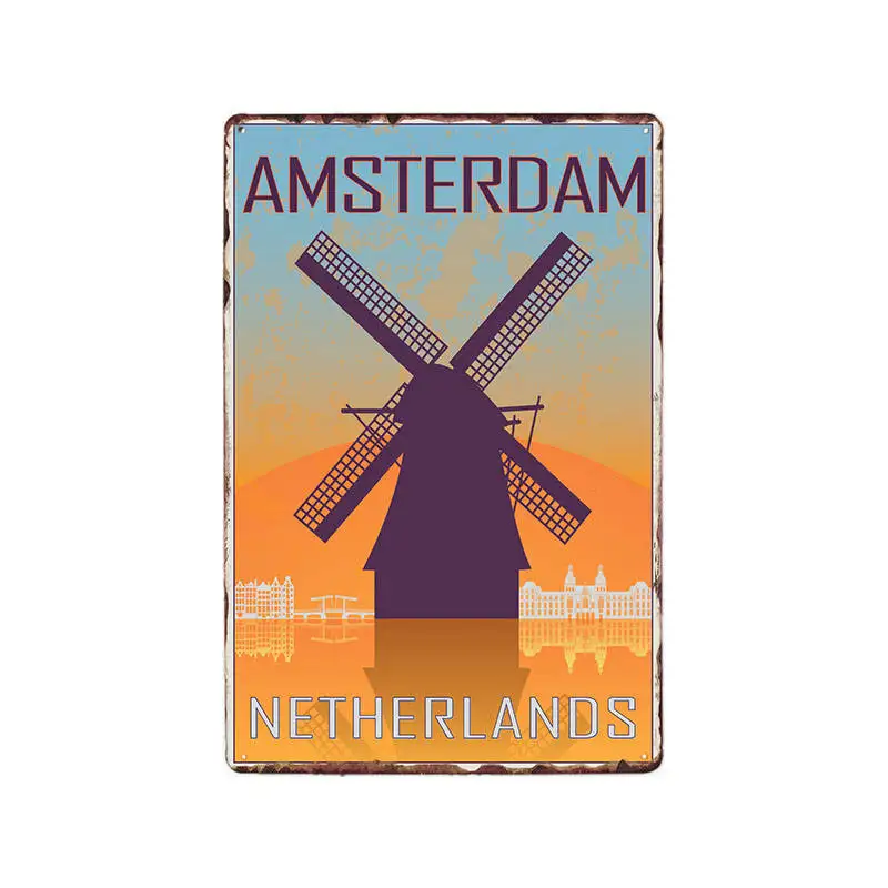 

Customizable Metal Sign Plaque Vintage Tin Poster Board Decoration Metal Decorative Board Chic Home Decoration 8x12 Inches