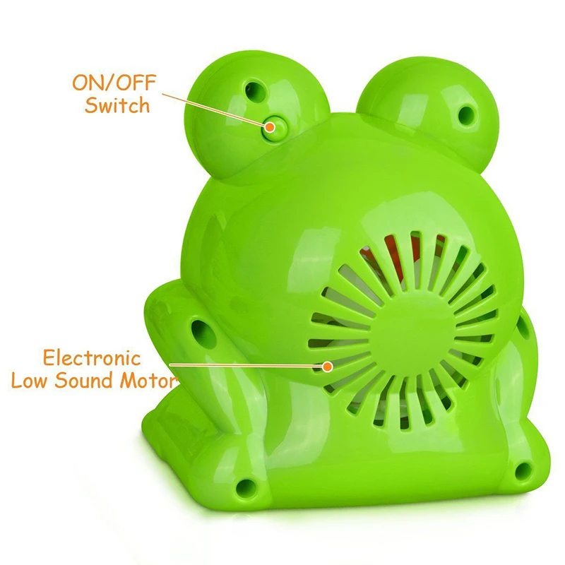 Машина для создания пузырьков 12 песен и лягушек автоматическая воздуходувка