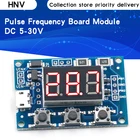 Постоянный ток 5-30 в Micro USB 5 В, независимая мощность, двухканальная цифровая светодиодная плата с двухсторонним цифровым циклом работы, модуль частоты импульса