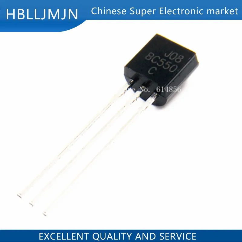 100 шт. BC550B BC560B BC550C BC560C BC516 BC517 BC550 BC560 TO-92 TO92 | Электронные компоненты и