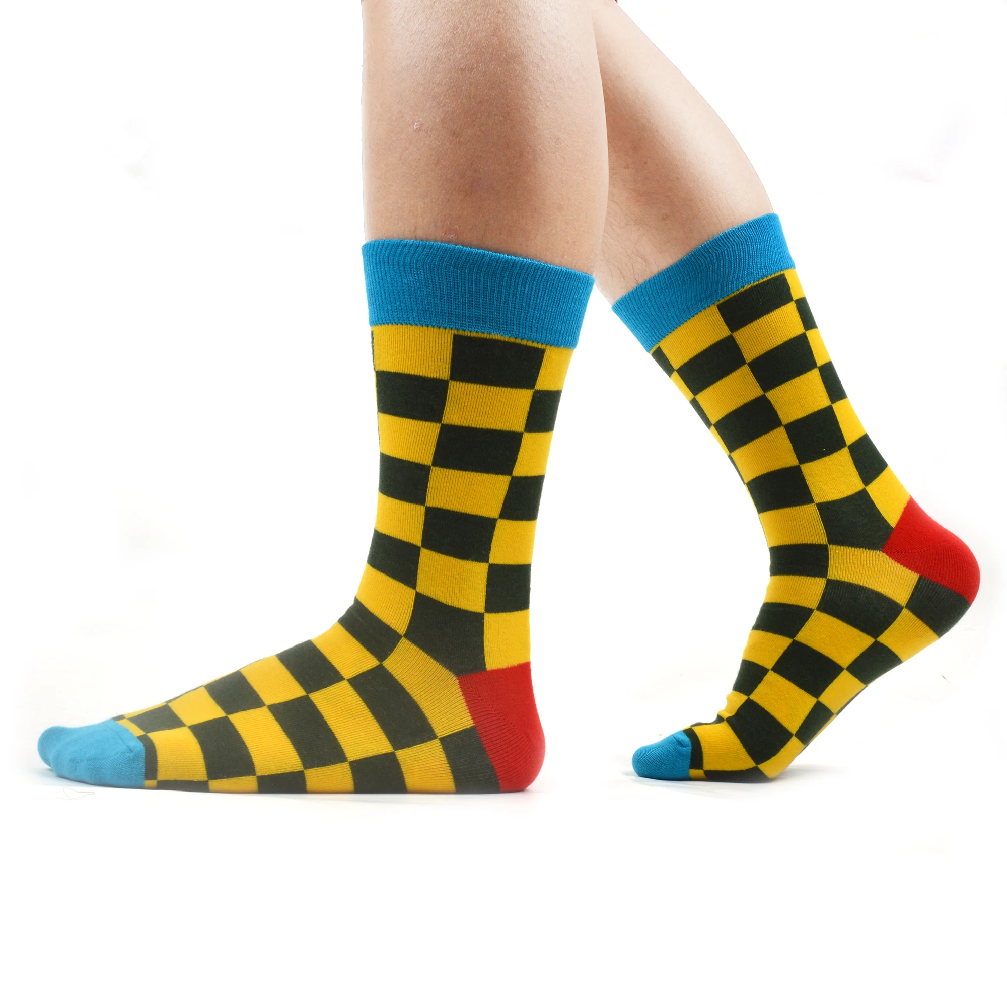 8 пар/партия мужские носки из чесаного хлопка | Мужская одежда