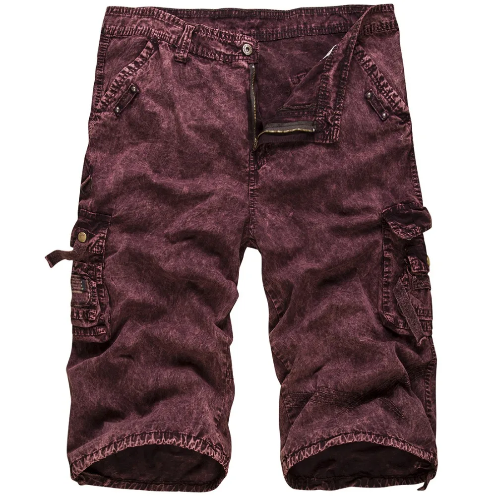 

Shorts Men Army Cargo Casual Wash Pocket Joggers Overall Men Shorts Short Homme Men Trousers Men Short Streetwear