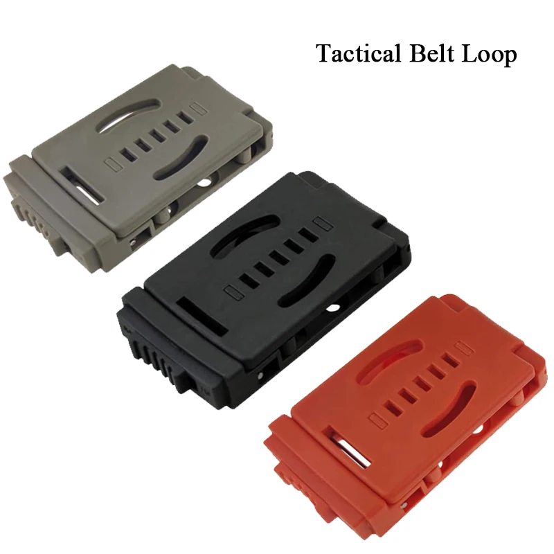 

K-Sheath Waist Hunting Tactical Knife Back Clamp Pistol Gun Holster Belt Loops Quick Locking System Clip for Outdoor EDC Tools