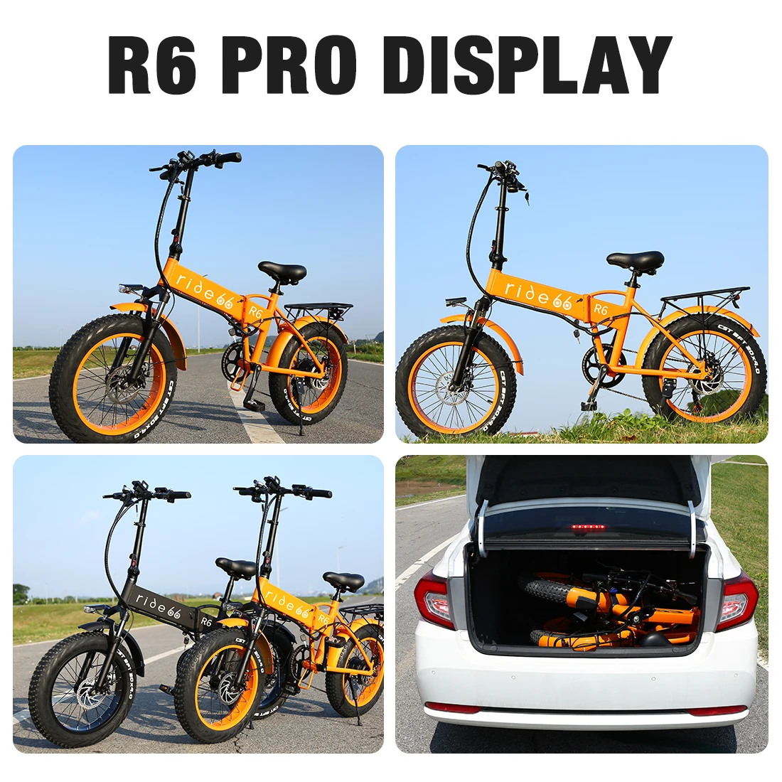 

Electric bike 500w 48v 12.8ah lithium battery 4.0 fat tire electric bike beach cruiser bikes foldable booster ebike