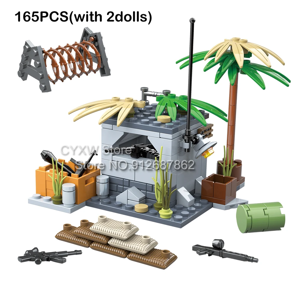 Военные ковшовые автомобили строительные блоки Вторая мировая война серия боев