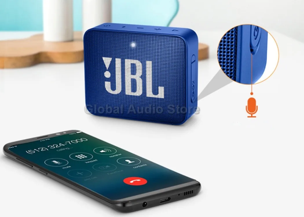 JBL Go 2 Мини Портативный беспроводной IPX7 водонепроницаемый Bluetooth динамик с сабвуфером бас-эффект