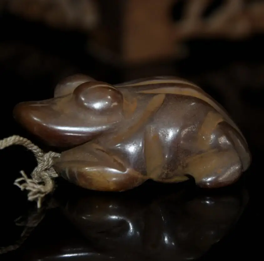 Хуншанская культура старая Агат архаизовая лягушка маленькая статуя - купить по