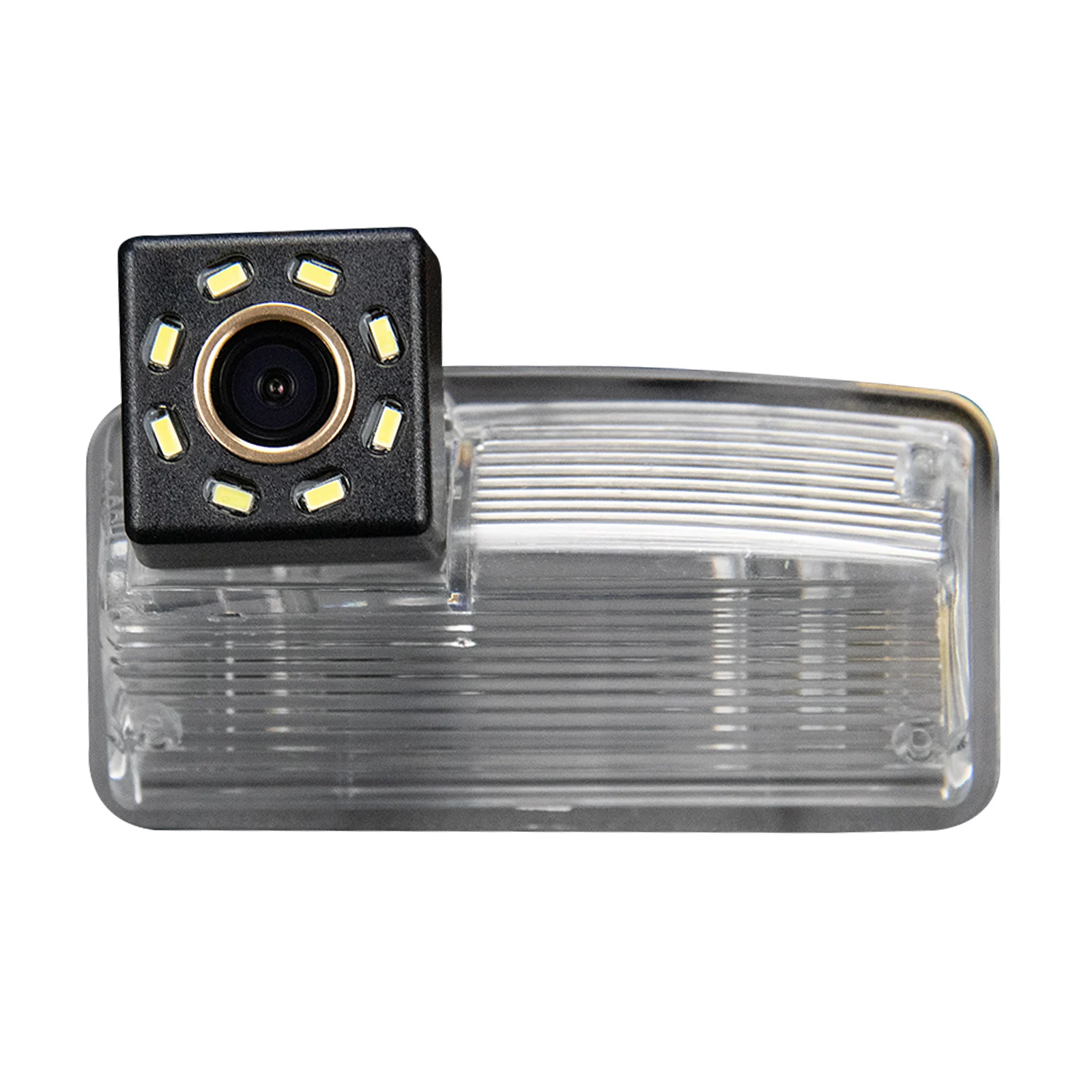 

Misayaee Car Rear View Reverse Parking Camera Golden 8 LED for Toyota MARK REZI 2010-2015 Night Vision Waterproof