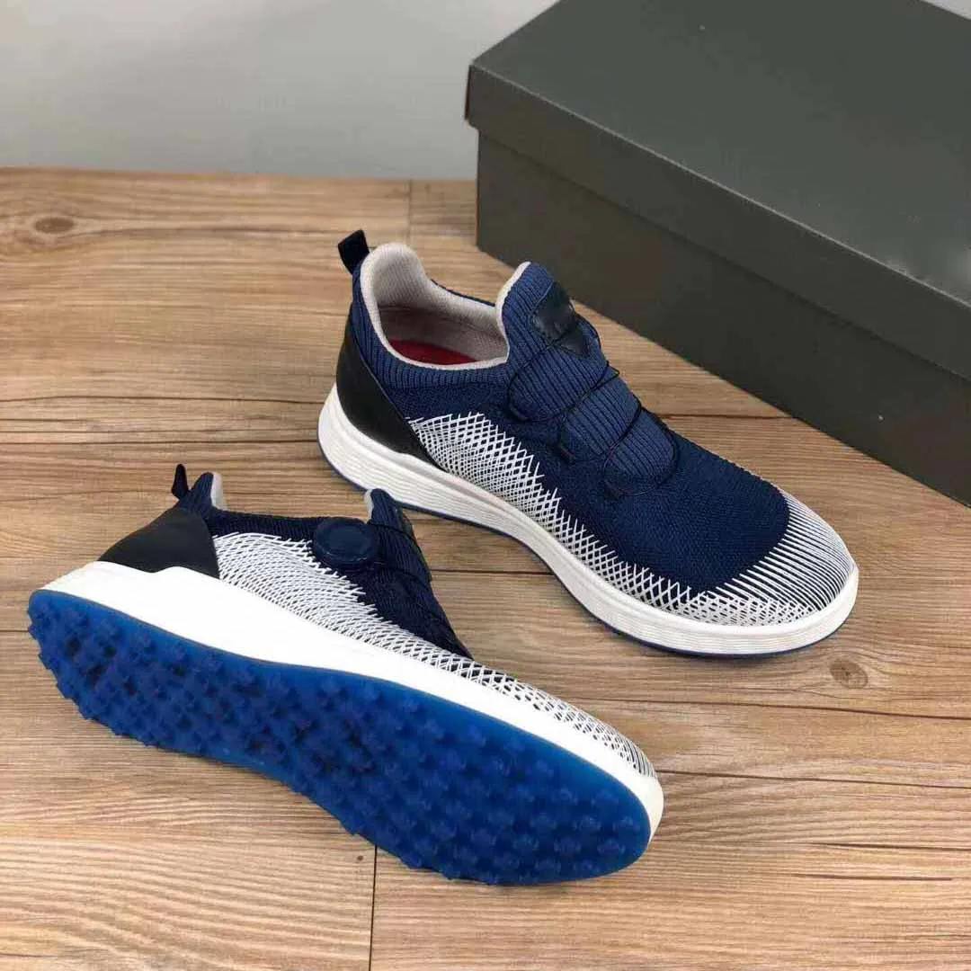 

Light Men Golf Shoes Breathable Mesh Shoes New Summer Quick Lacing Golf Tours Sneakers Man Air Sports Sneakers for Golfing Walk