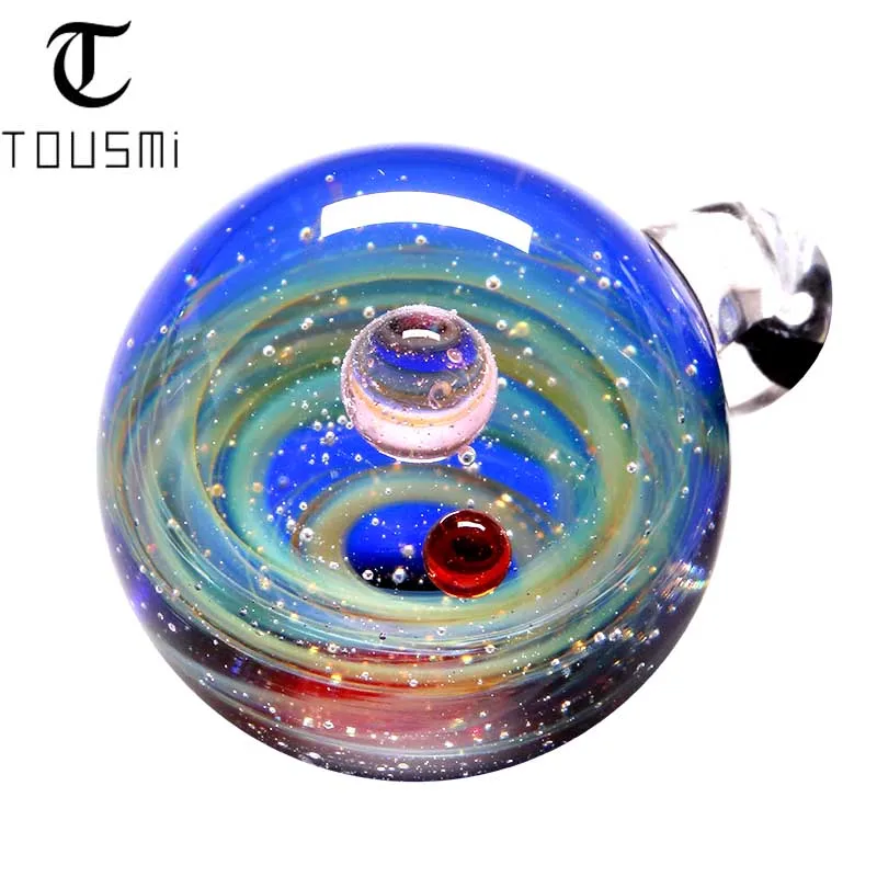 Tousmi galaxy ожерелье из стекла|Ожерелья с подвеской| |