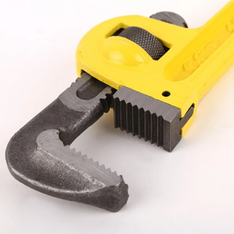 

Heavy-Duty Straight Pipe Wrench, 10-Inch Plumbing Wrench