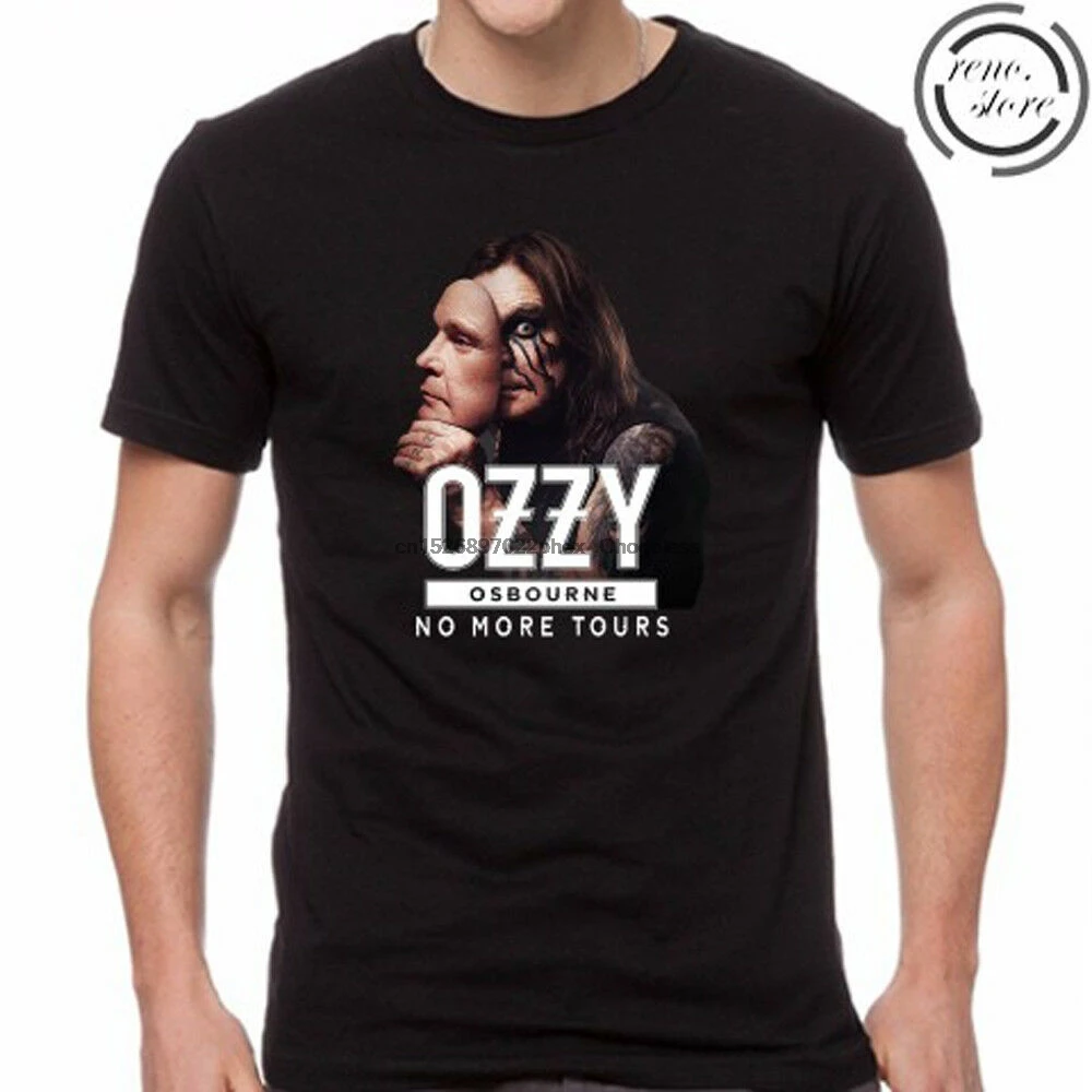 Оззи Озборна больше не Tours 2018 Для мужчин комплект из черной кофты с длинным