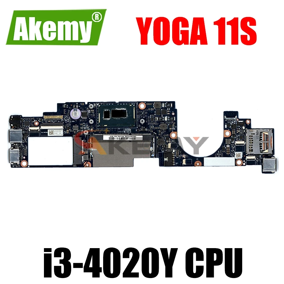 

AIUU0 NM-A191 для ноутбука Lenovo Yoga 11s, материнская плата i3-4020Y CPU 100%, полностью протестирована и высокого качества