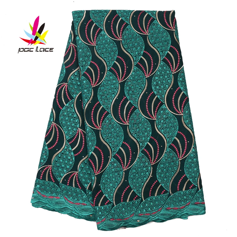 Новейшая швейцарская вуаль с камнями 2020 Высокое качество африканская сухая