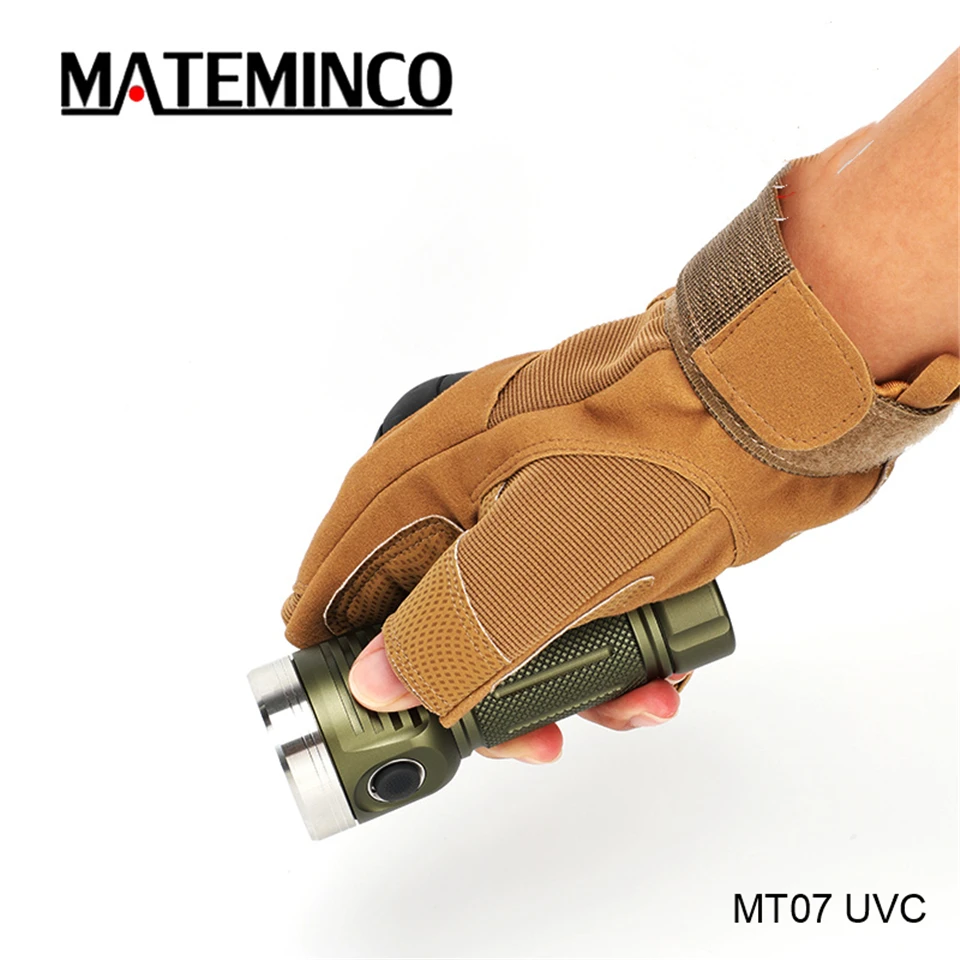 УФ-стерилизатор Mateminco MT07 UVC 26650 нм со светодиодный подсветильник кой и USB-зарядкой |
