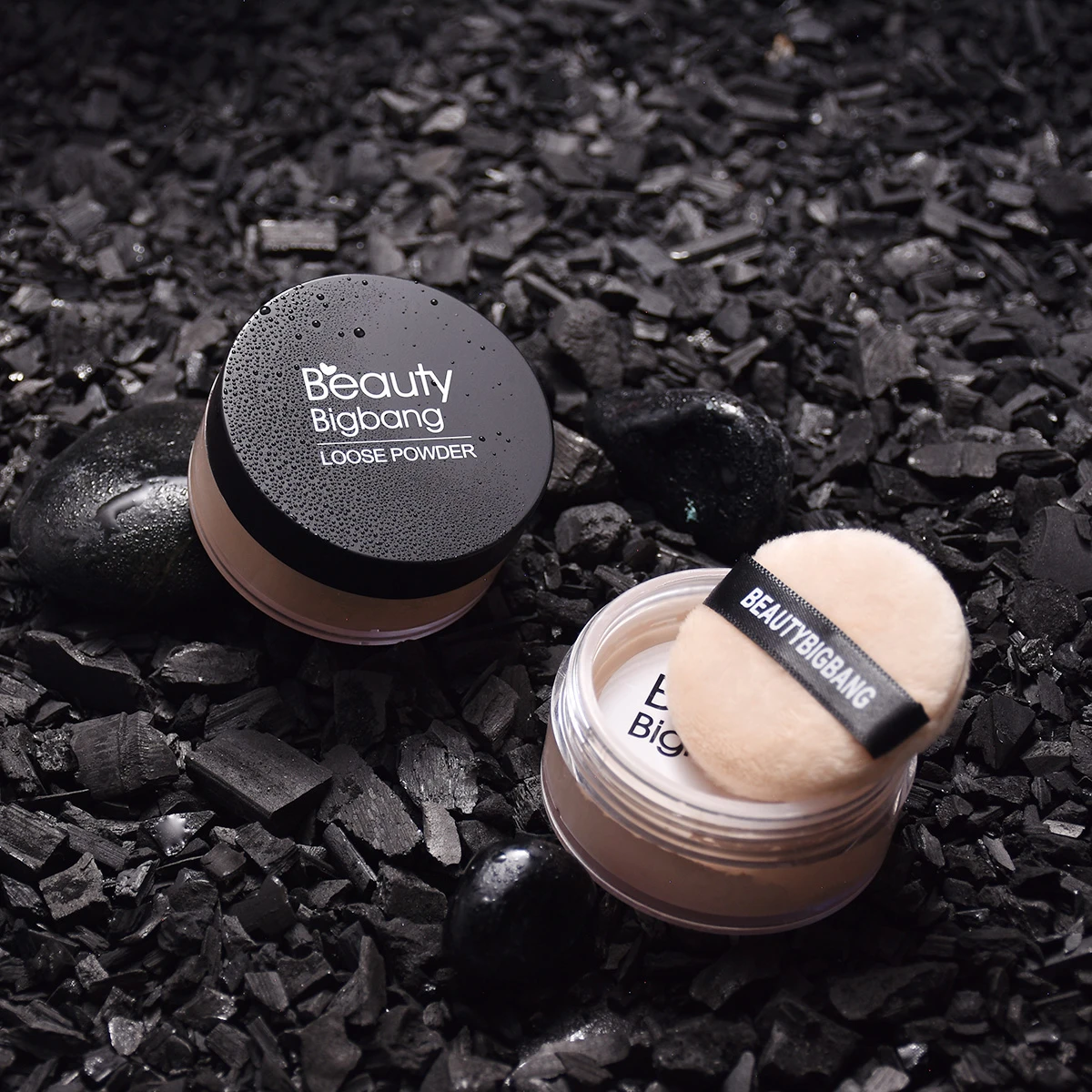 Beauty BigBang 8 г Матовая натуральная свободная пудра для макияжа улучшенная