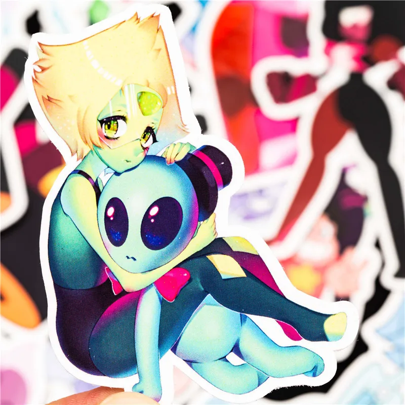 Наклейка Steven Universe s для ноутбука холодильника мотоцикла скейтборда скрапбукинга