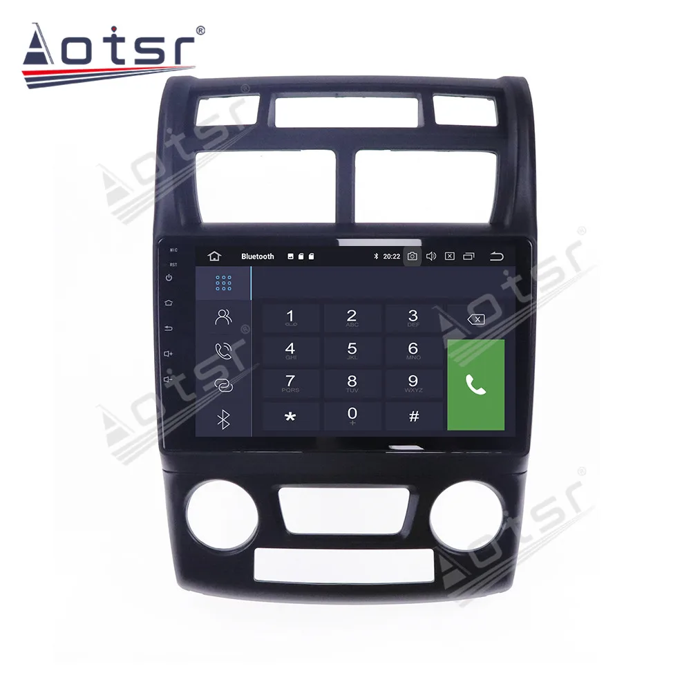 Android10.0 автомобиля GPS навигации Автомобильный мультимедийный плеер для Kia Sportage 2007