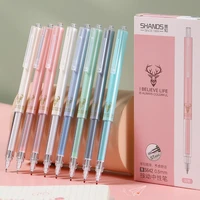 good knowledge reindeer series retractable gel pen set 0 5 mm for planning drawing diary supplies school office stationery