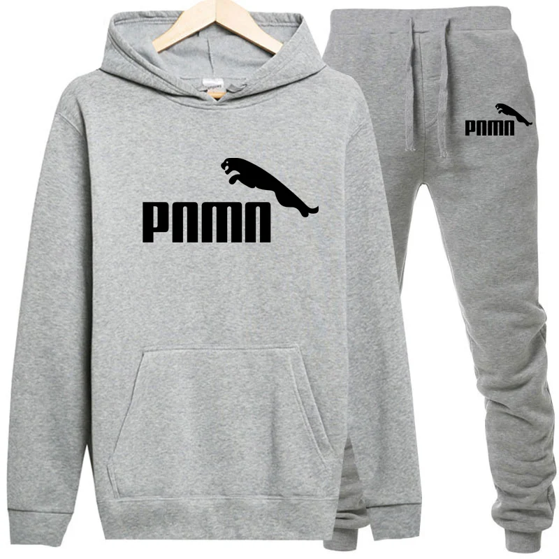 Женский спортивный костюм из 2 предметов плотный флисовый с капюшоном и штаны