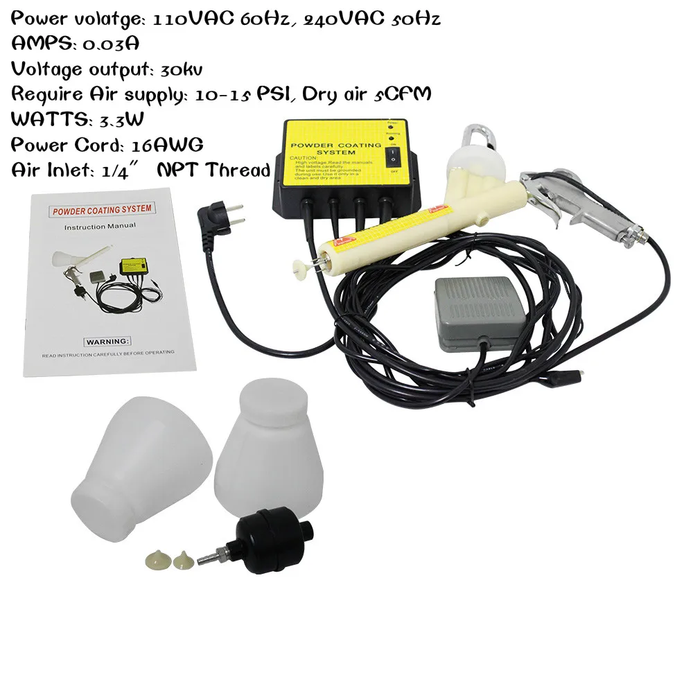 

Электростатический пистолет-распылитель PC02, 110 В/220 В