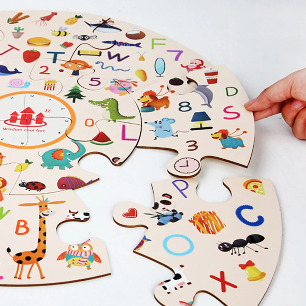 

Children Montessori Wooden Puzzle Training Toy Board Game Chess Memory Matching Game Looking Learning Education Puzzle Toy