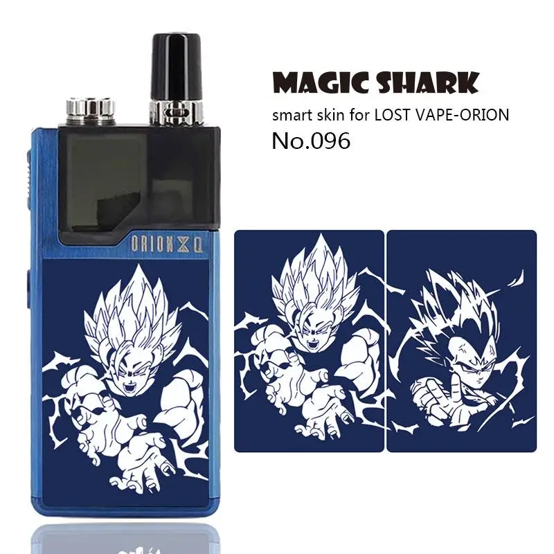 Волшебная Акула, новинка, Leaf Sun Wukong Dragon Ball, флаг США, звездное небо, чехол, Vape, наклейка, задняя пленка, Pod, кожа для потери, Vape Orion - Цвет: 096