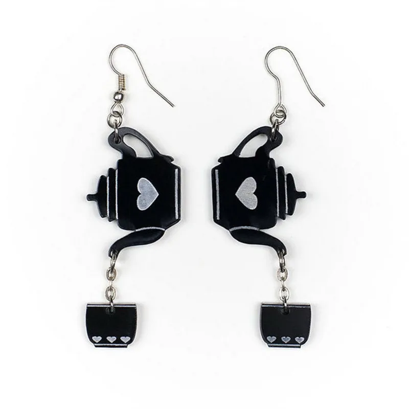 Забавные сексуальные женские акриловые серьги в форме кошки бикини модные