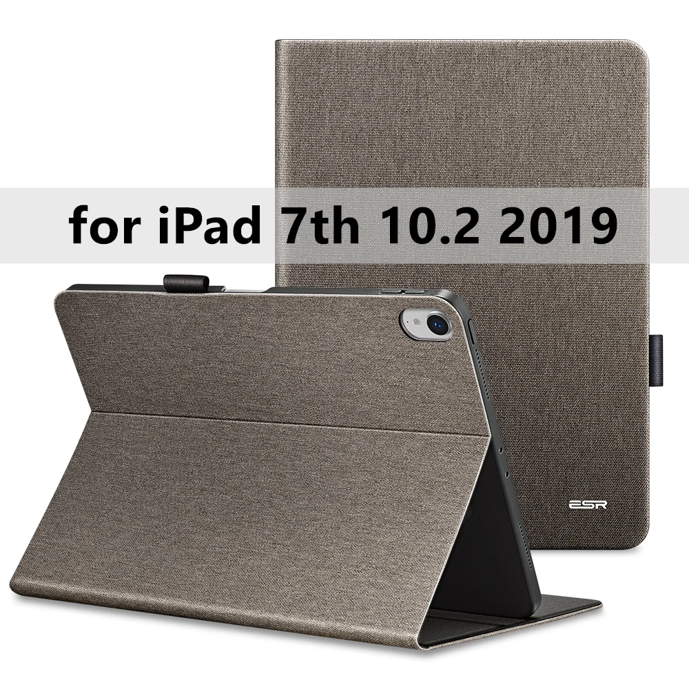 7th 10.2 ESR из искусственной кожи чехол для ipad 9,7 mini 5 7th Gen 10," Air 3 умный защитный чехол-карандаш для ipad 10,2 - Цвет: 7th 10.2