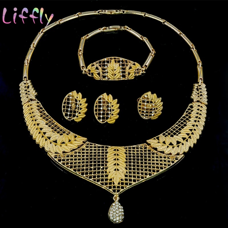 Классические ювелирные изделия в Дубае очаровательные женские свадебные наборы