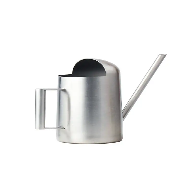 

300ML Stainless Steel Watering Can Mini Long Mouth Sprinkling Pot for Houseplant